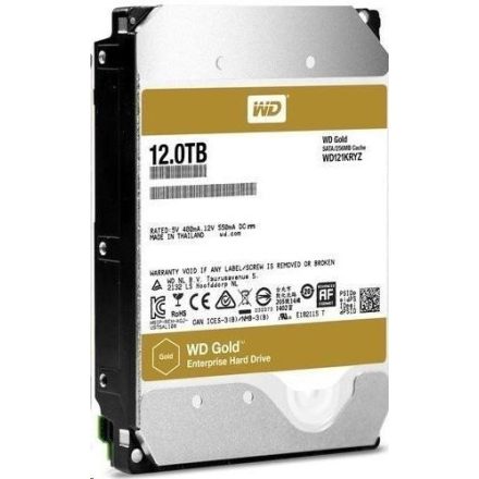 12TB WD 3.5" Gold SATAIII winchester (WD121KRYZ)