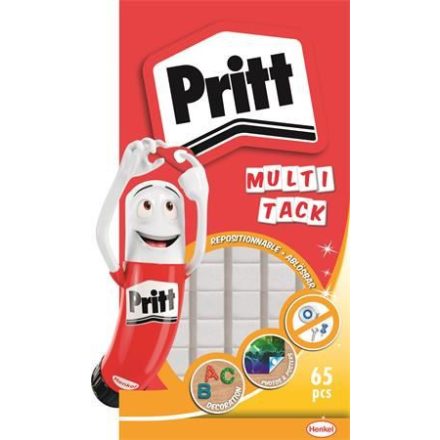 Henkel "Pritt Multi Tack" gyurmaragasztó 65 kocka/csomag  (IHPFI10 / 1444968)