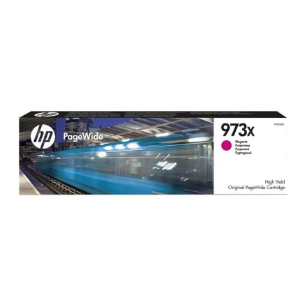 HP 973X nagy kapacitású PageWide patron magenta (F6T82AE)