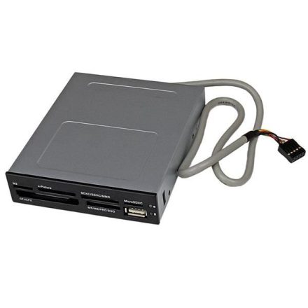 StarTech 3.5" USB 2.0 kártyaolvasó fekete (TS-RDF5K)