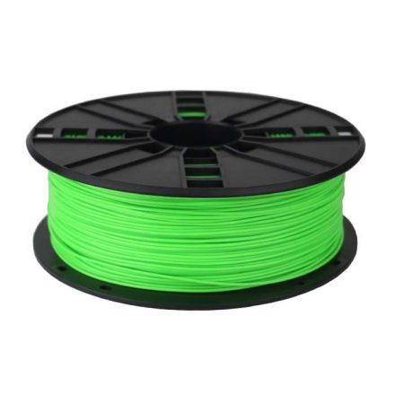 Gembird PLA filament 1.75mm, 1kg fluoreszkáló zöld (3DP-PLA1.75-01-FG)