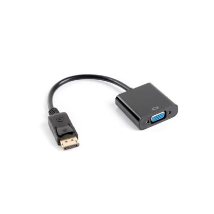 Lanberg DisplayPort --> VGA kábel 20cm (AD-0002-BK)