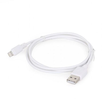 Gembird Cablexpert  USB -> Lightning kábel 2m fehér (CC-USB2-AMLM-2M-W)