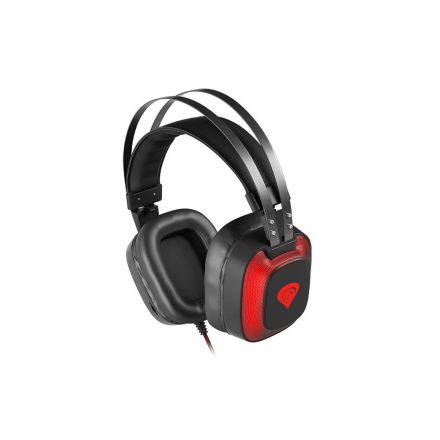 natec Genesis RADON 720 Virtual 7.1 gaming headset fekete-piros (NSG-0999)