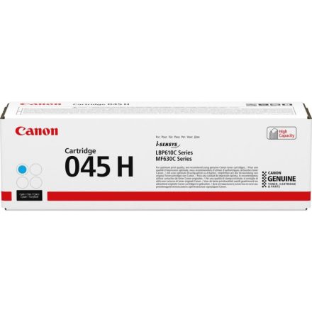 Canon 045H nagy kapacitású toner cián (1245C002)