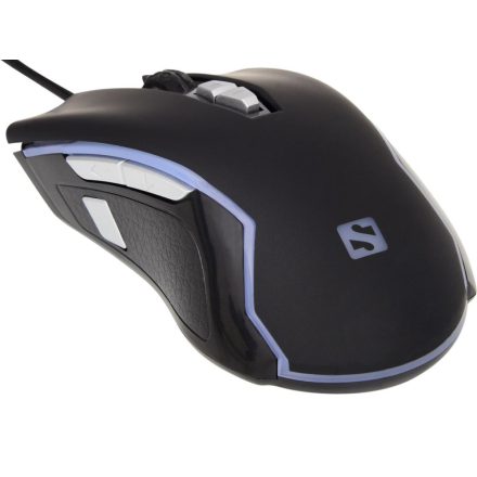 Sandberg Xterminator 640-08 optikai gaming egér fekete