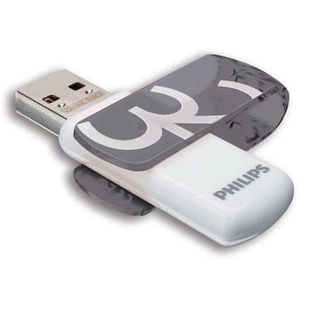 Pen Drive 32GB Philips Vivid USB 2.0 fehér-szürke  (FM32FD05B/10)