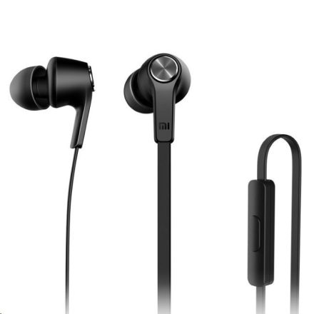 Xiaomi Mi In-Ear Basic mikrofonos fülhallgató fekete (ZBW4354TY, XMMIAHPBSCB)