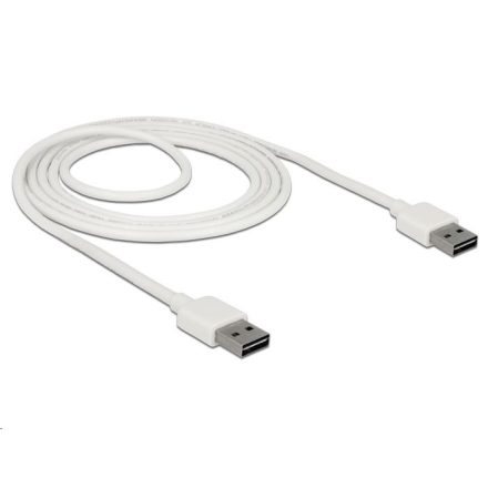 Delock 85194 EASY-USB 2.0 A > EASY-USB 2.0 A kábel, 2 m, fehér