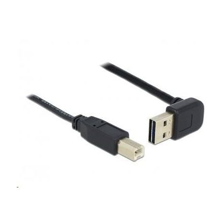 Delock 85183 EASY-USB A 2.0 ívelt felfelé / lefelé > USB 2.0 B kábel, 0.5 m