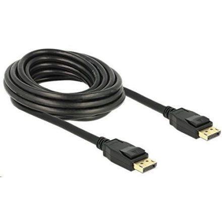 DeLock 83808 Displayport 1.2 apa -> Displayport apa kábel 5m fekete