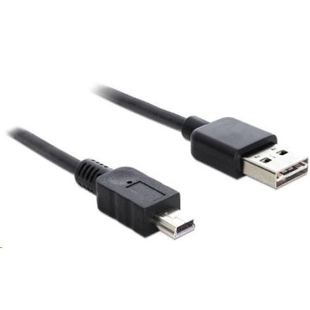 Delock 83365 USB 2.0 -A apa > USB 2.0 mini apa kábel 5 m