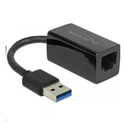 Delock 65903 USB 3.0 > Gigabit LAN átalakító, kompakt, fekete