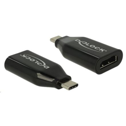 Delock 62978 USB Type-C apa > HDMI anya adapter (DP váltakozó mód) 4K 60 Hz