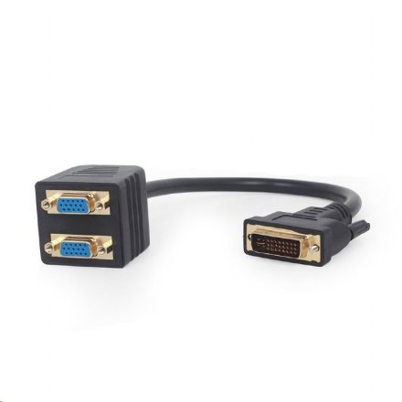 Gembird Cablexpert DVI -- > 2VGA elosztó kábel (A-DVI-2VGA-01)