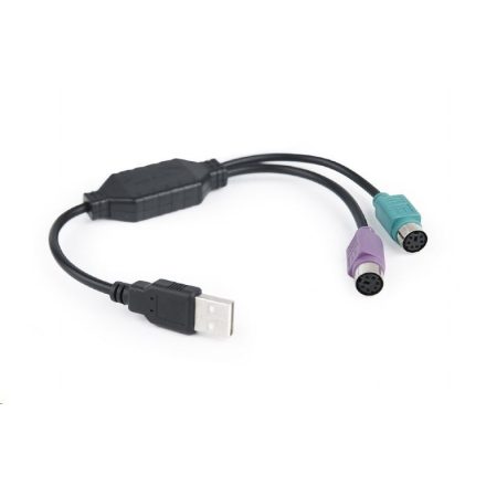 Gembird Cablexpert USB A type --> PS/2 female 50cm  (UAPS12-BK)