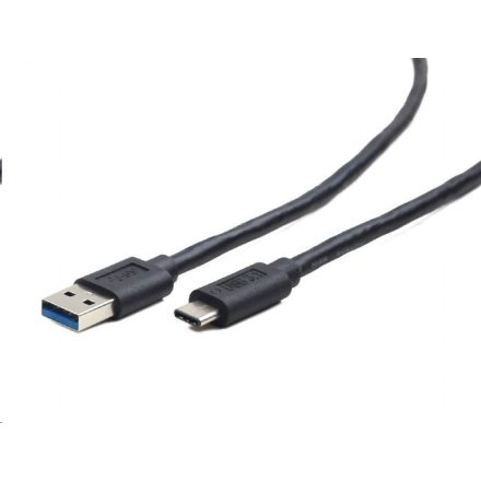 Gembird Cablexpert USB 3.0 AM --> Type-C (AM/CM) kábel 10cm fekete  (CCP-USB3-AMCM-0.1M)