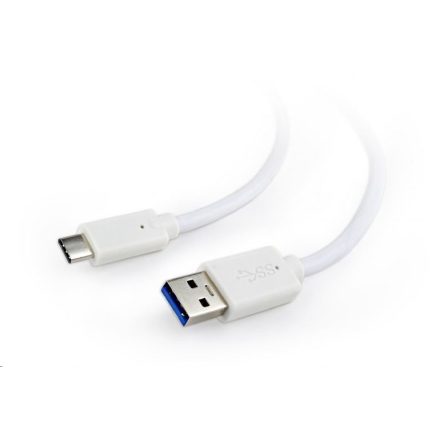 Gembird Cablexpert USB 3.0 AM --> Type-C (AM/CM) kábel 3m fehér  (CCP-USB3-AMCM-W-10)