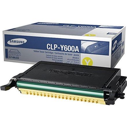 Samsung CLP-Y600A  toner sárga