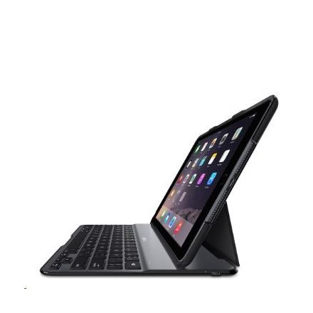 Belkin QODE Ultimate Lite iPad Mini 4 tok angol billentyűzettel fekete (F5L191eaBLK)