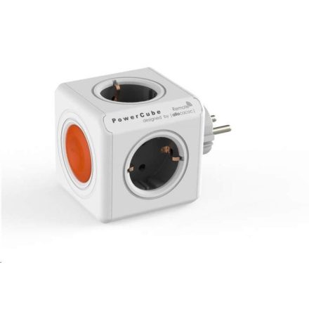 Allocacoc PowerCube Original Remote SINGLE fehér-narancs  (1511/EUORRM)