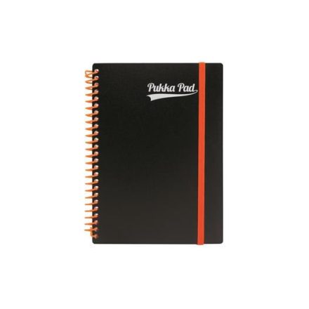 Pukka Pad spirálfüzet, A5, vonalas, 100 lap "Neon notepad" (PUPN7663V)