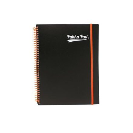 Pukka Pad spirálfüzet, A4+, vonalas, 100 lap, "Neon notepad" (PUPN7662V)