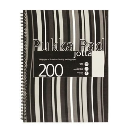 Pukka Pad spirálfüzet, A4, vonalas, 100 lap, "Stripe Jotta" (PUPJP018)