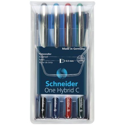 Schneider "One Hybrid C" Rollertoll 0,3 mm 4 szín  (TSCOHC03K4 / 183194)