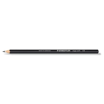 Staedtler "Ergo Soft" színes ceruza, háromszögletű, fekete (TS1579)