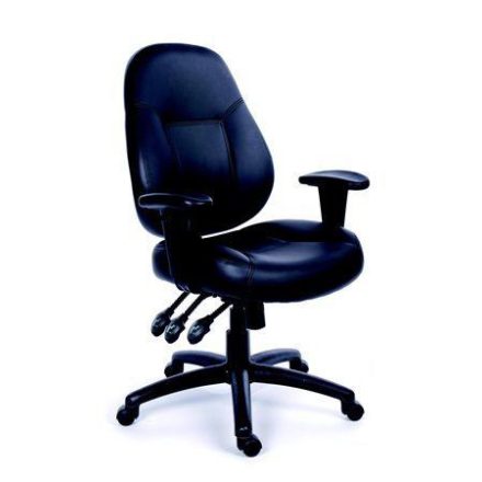MAYAH "Champion" irodai szék állítható karfával  (BBSZVV20 / 11469-02J BLACK)