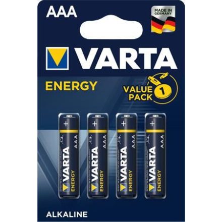 Varta Energy alkáli Mni ceruzaelem AAA 1.5 V (4db/csomag)  (4103229414)