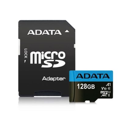 128GB microSDXC ADATA Premier CL10 + adapter (AUSDX128GUICL10A1-RA1)