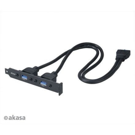 Akasa AK-CBUB17-40BK USB3.0 belső adapter kábel