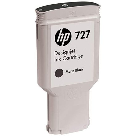 HP 727 300 ml-es DesignJet tintapatron matt fekete (C1Q12A)