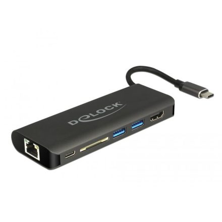 Delock USB Type-C 3.1 Docking Station 4K 30Hz antracit (87721)