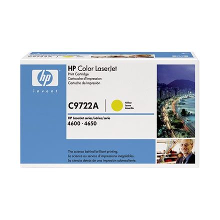 HP C9722A sárga toner