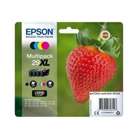 Epson 29XL Claria Home négyszínű tintakészlet (C13T29964012)