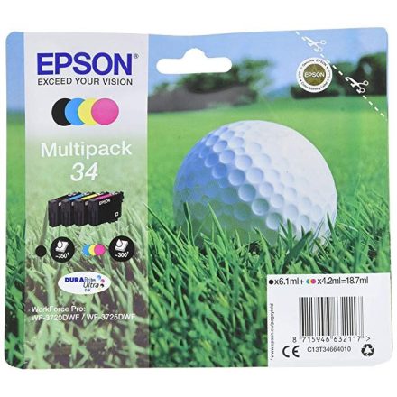 Epson 34 DURABrite Ultra tintakészlet (C13T34664010)