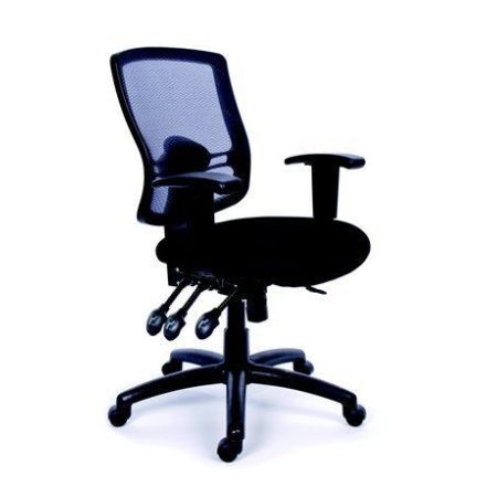 MAYAH "Creative" irodai szék (fekete lábkereszt)  (10892-02CA BLACK / BBSZVV17)