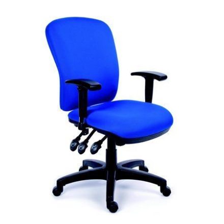MAYAH "Comfort" irodai szék kék gyöngyszövet borítással  (11191-02A BLUE / BBSZVV14)