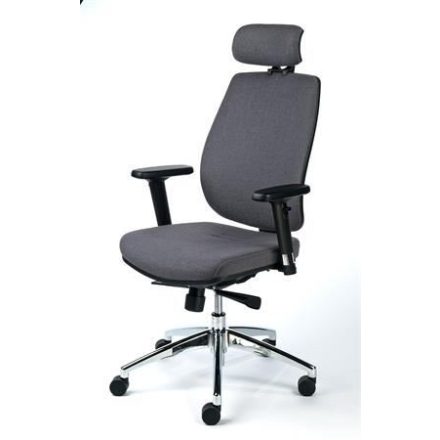 MAYAH "Grace" irodai szék szürke szövetborítással  (CM4002S GRAY / BBSZVV33)