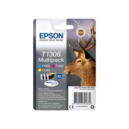 Epson C13T13064012 DURABrite Ultra Multipack 3-szinű tinta