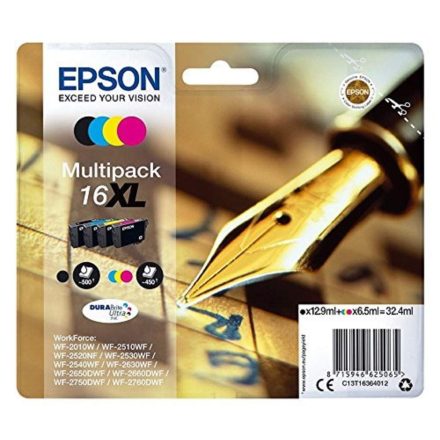 Epson C13T16364012 16XL DURABrite Ultra Multipack 4-szinű tinta