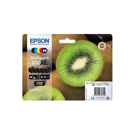 Epson C13T02G74010 202XL Claria Premium 5-színű tintakészlet