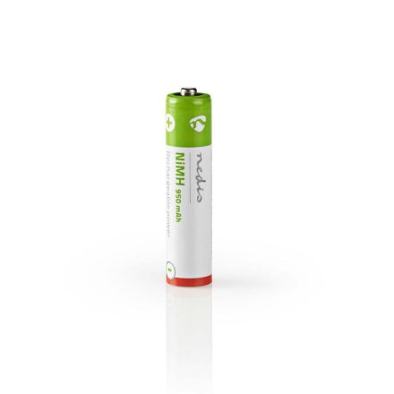 Nedis Újratölthető Ni-MH Akkumulátor AAA 1.2V 950mAh 4db (BANM9HR034B)