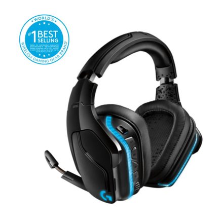 Logitech G935 7.1 vezeték nélküli mikrofonos fejhallgató fekete (981-000744)