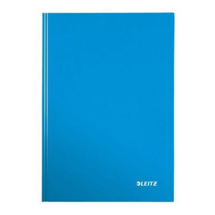 Leitz "WOW" beírókönyv A4, kockás, kék (E46261036)