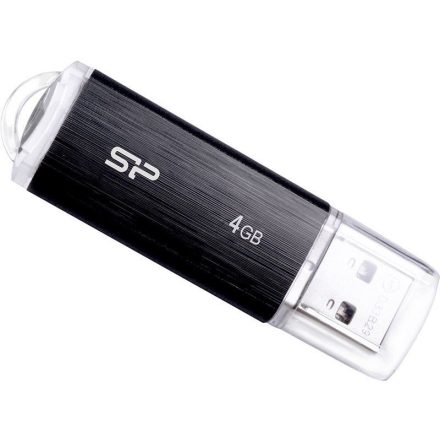 Pen Drive 4GB Silicon Power Ultima U02 fekete USB 2.0 (SP004GBUF2U02V1K)