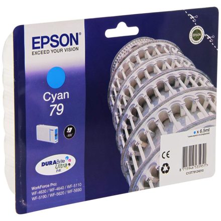 Epson 79 DURABrite Ultra tintapatron cián (C13T79124010)